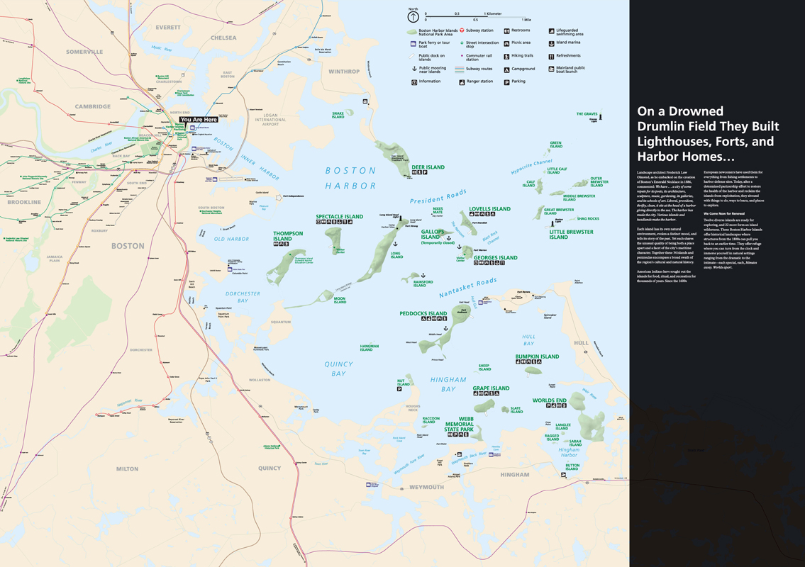 Boston Harbor Map